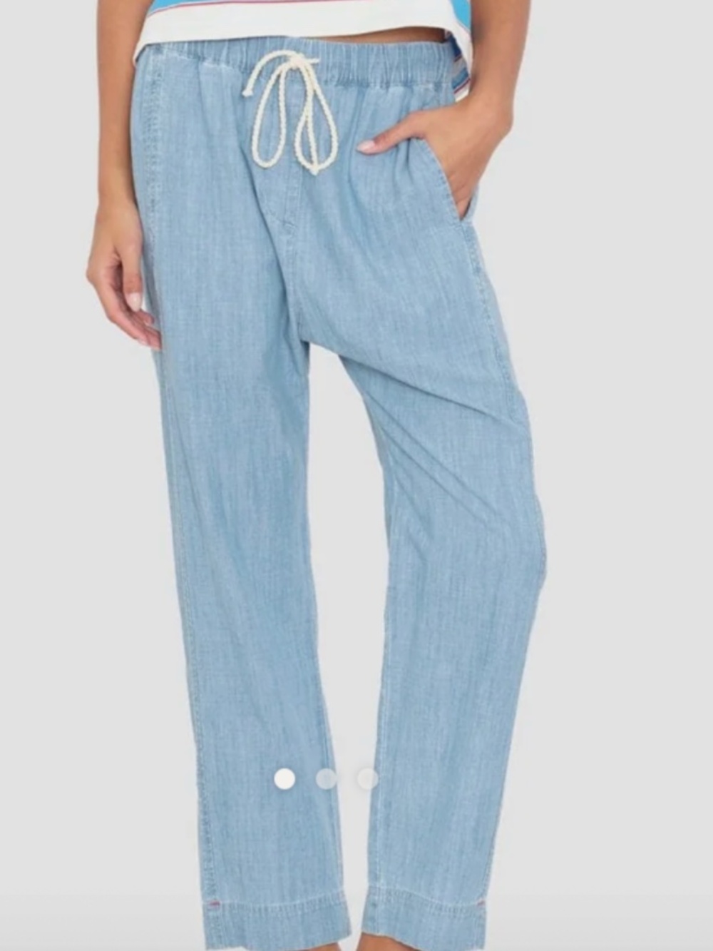 XIRENA Draper Pant - Slate Sky - Size M - NWT